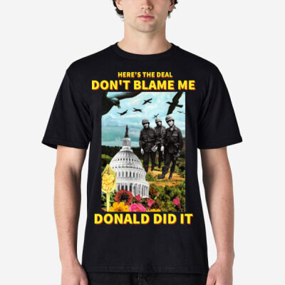 Don't blame me - Men's Heavyweight T Thumbnail