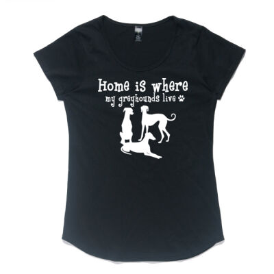 home is where my greyhounds live Thumbnail